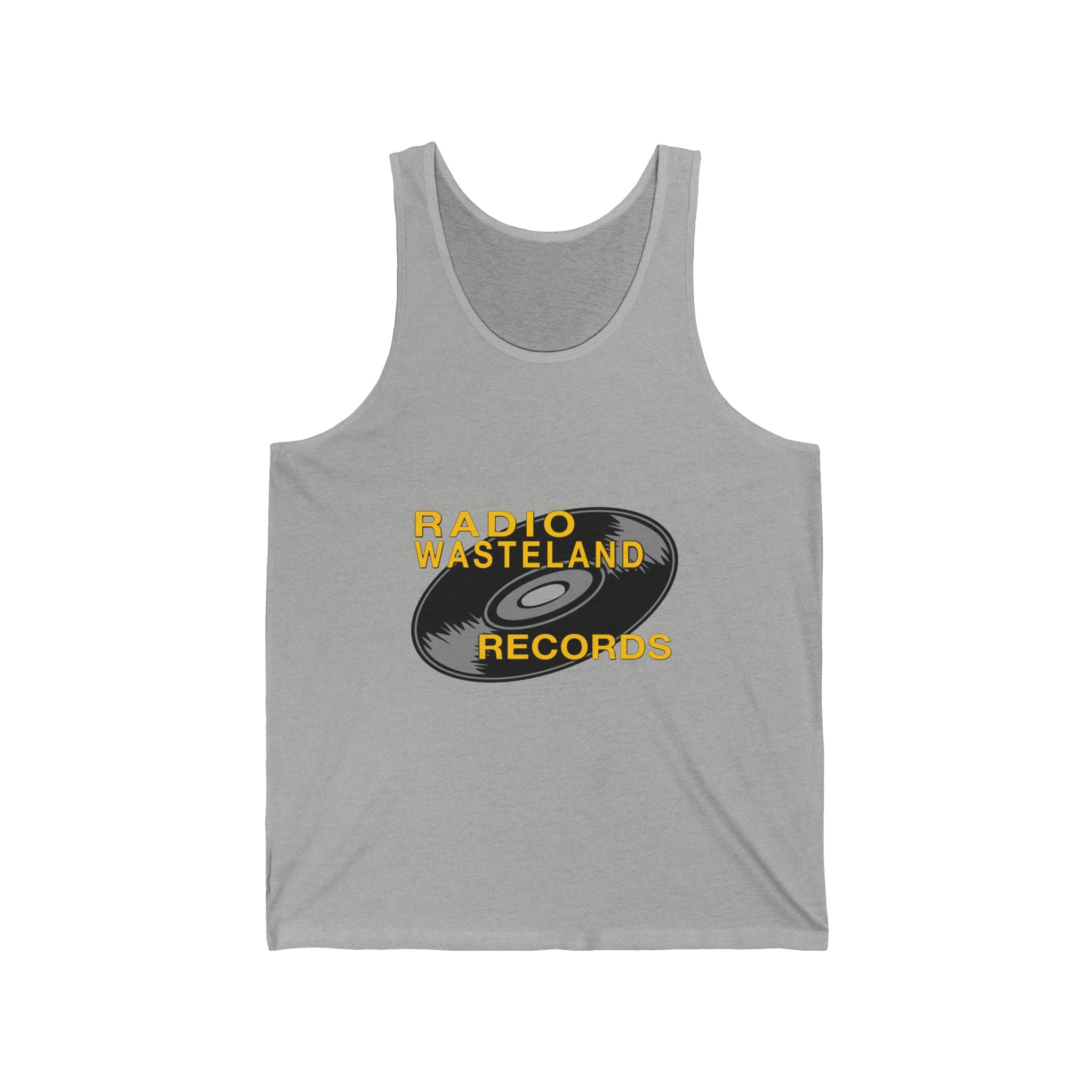 Radio Wasteland Records Tank Top — Vintage Vinyl Music Logo Tank