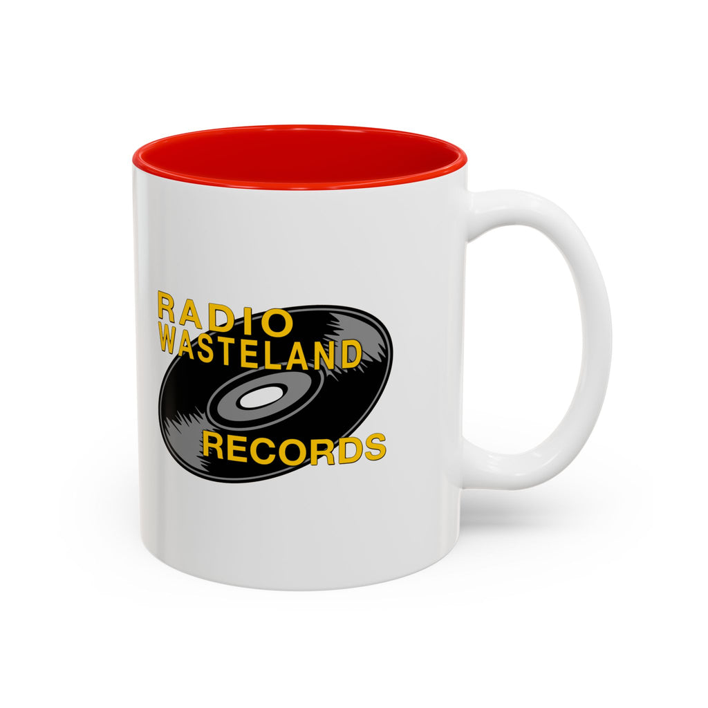 Radio Wasteland two-tone mug