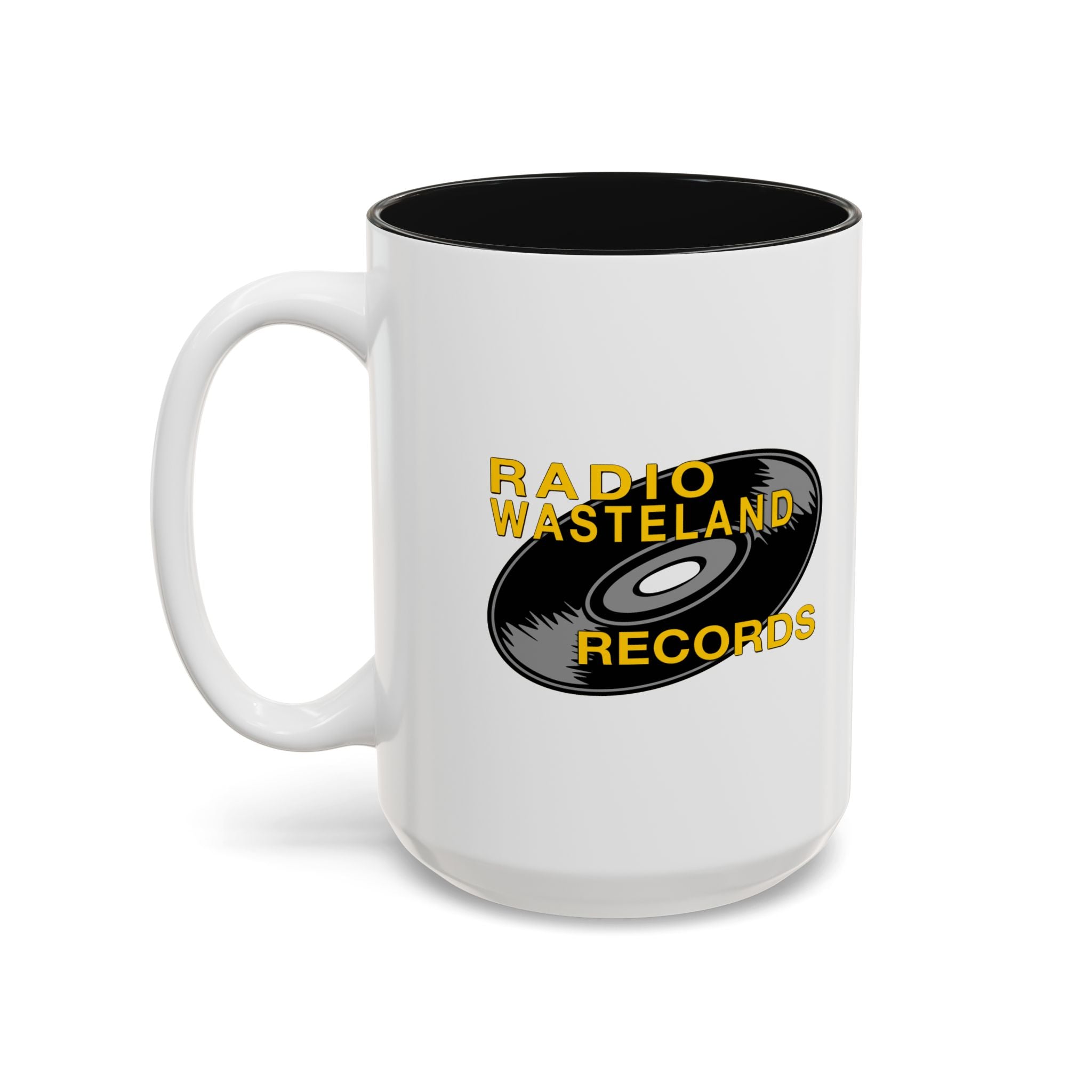 Radio Wasteland two-tone mug