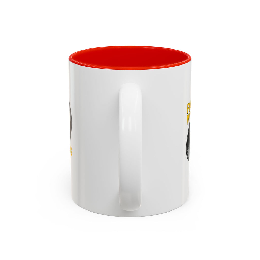 Radio Wasteland two-tone mug