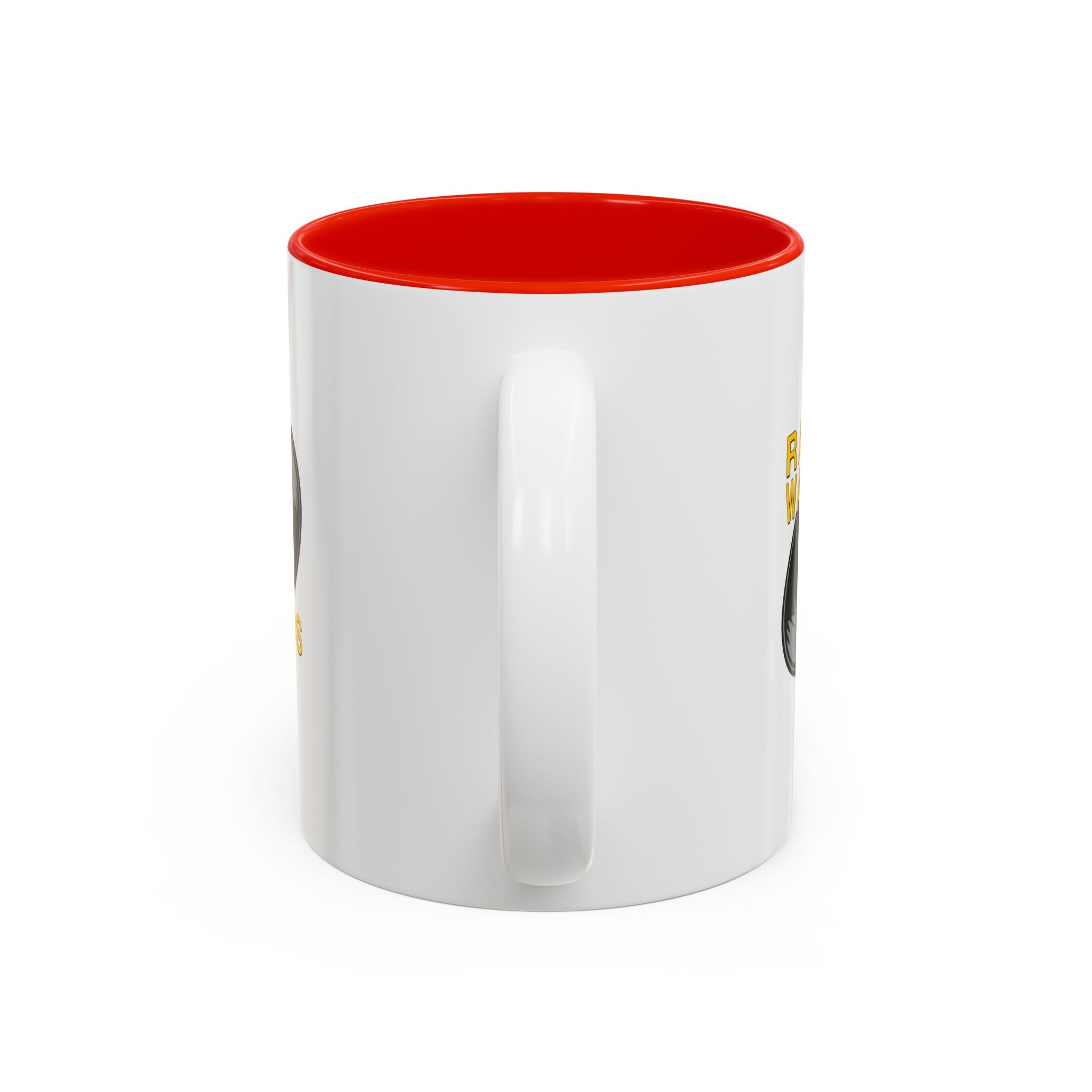 Radio Wasteland two-tone mug