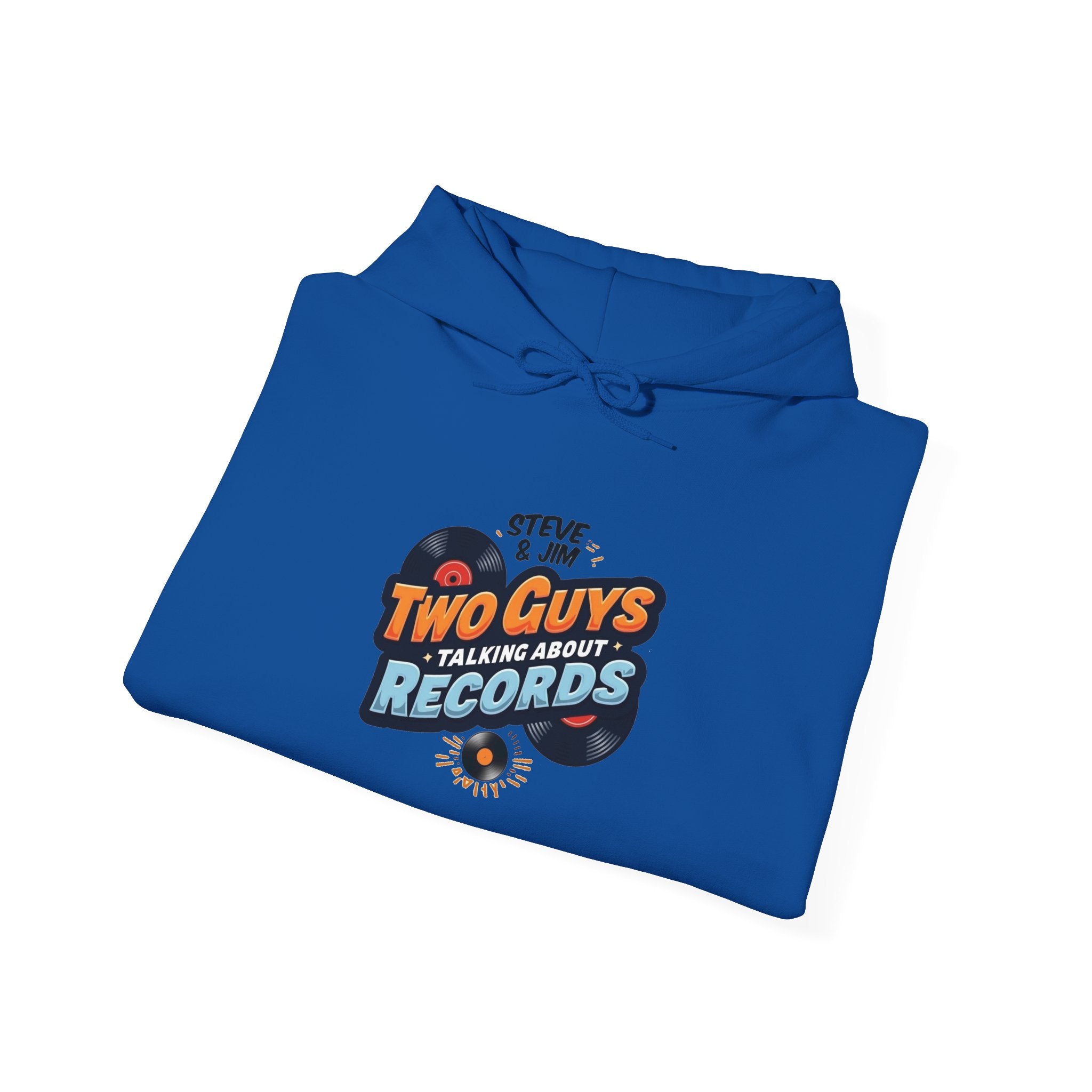 Two Guys Talking Vinyl Records Hoodie