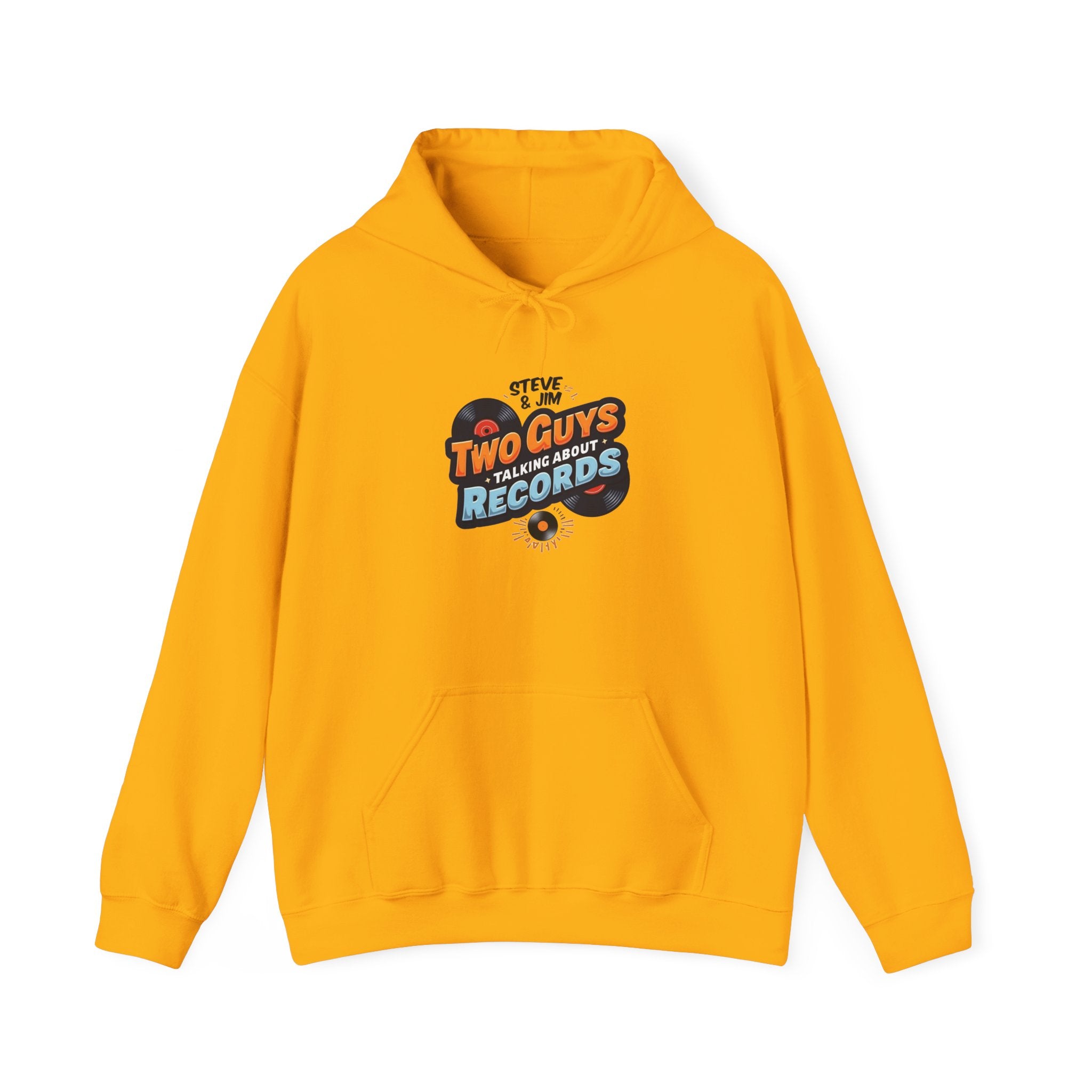 Two Guys Talking Vinyl Records Hoodie