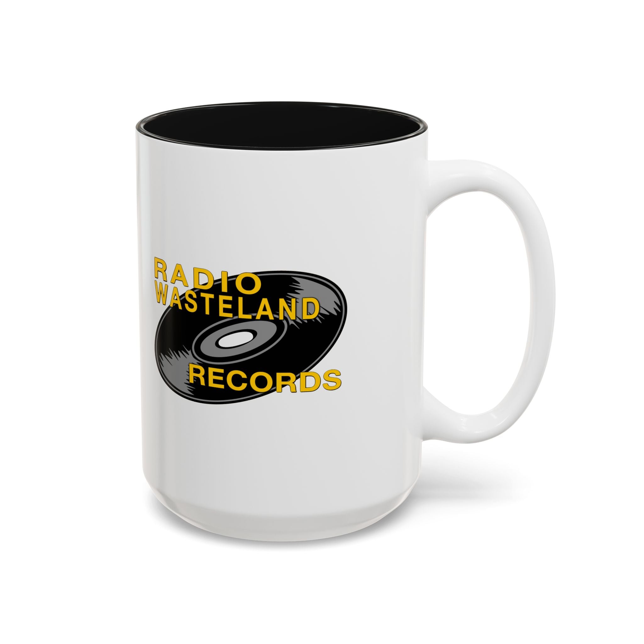 Radio Wasteland two-tone mug