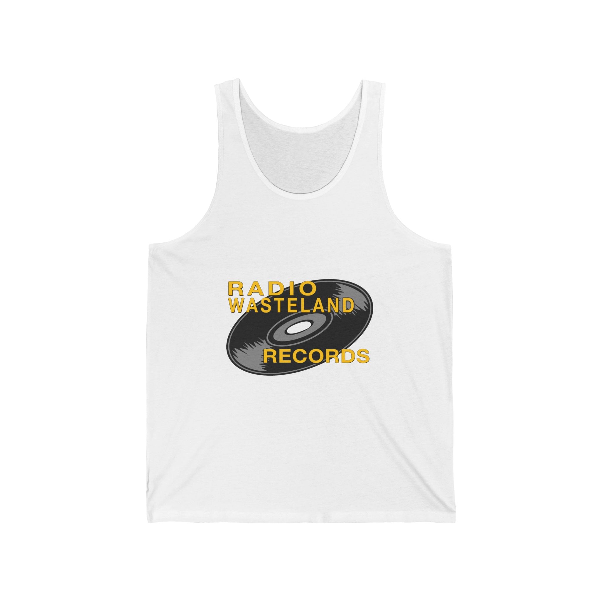 Radio Wasteland Records Tank Top — Vintage Vinyl Music Logo Tank
