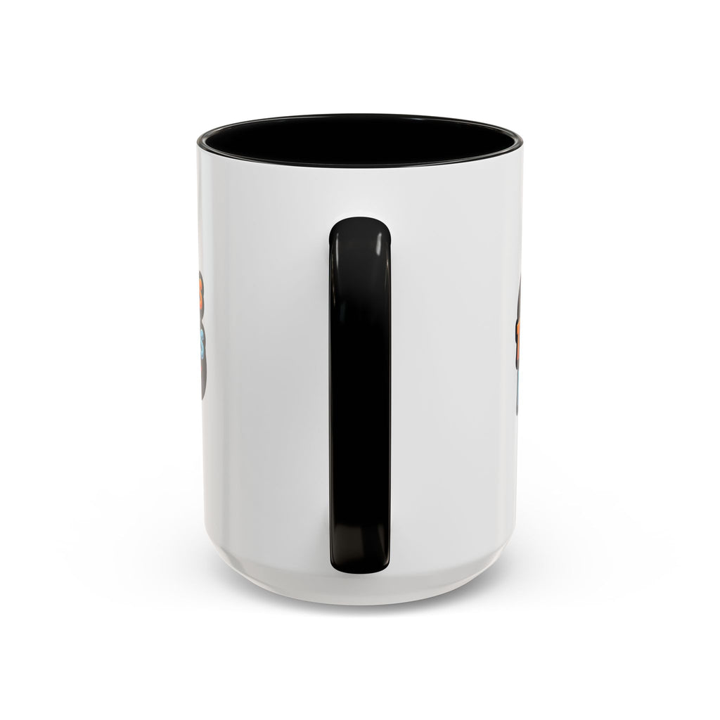 Two Guys Talking About Records Accent Coffee Mug (11/15oz)
