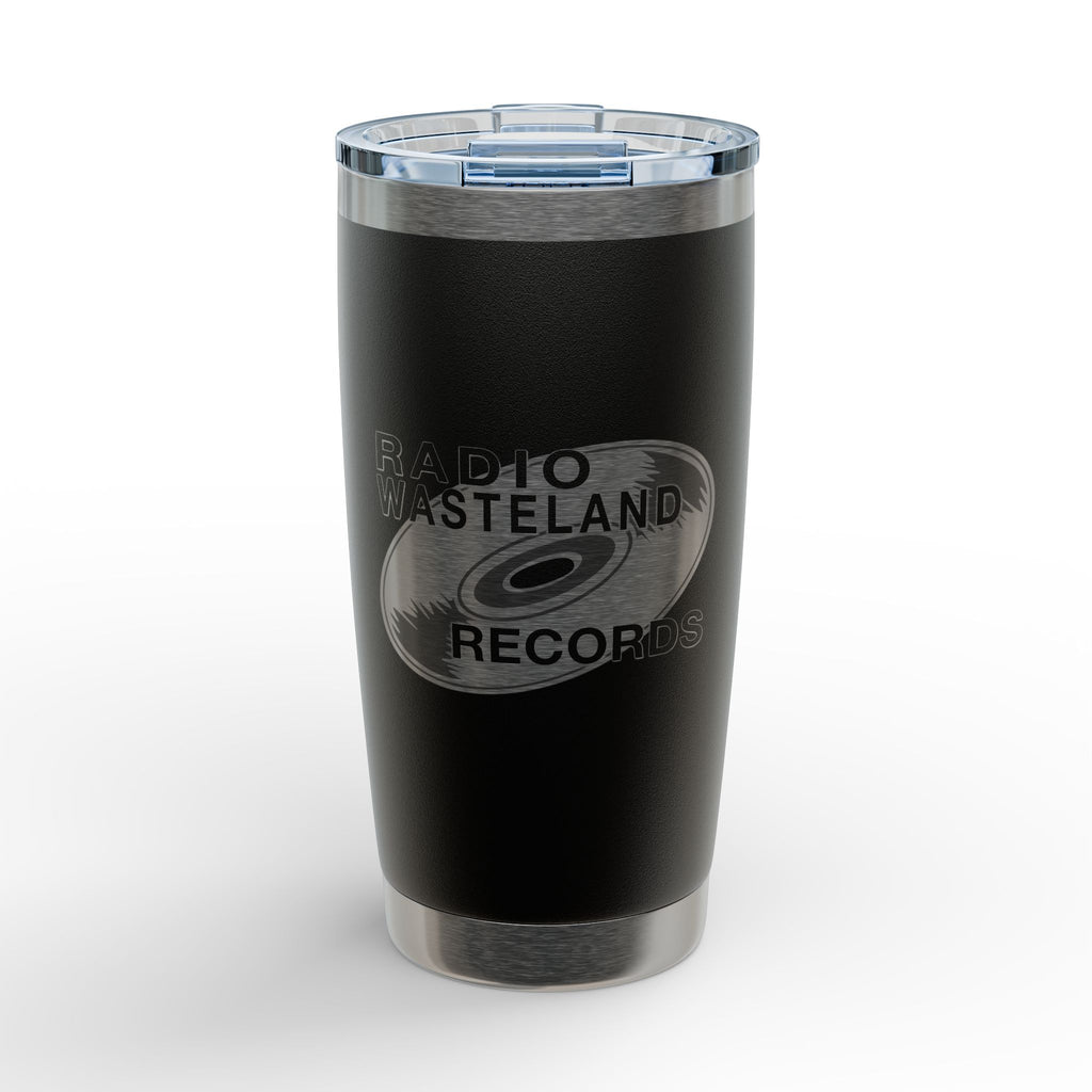 Engraved 20oz Tumbler — Radio Wasteland Records Logo