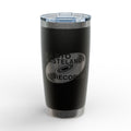 Engraved 20oz Tumbler — Radio Wasteland Records Logo