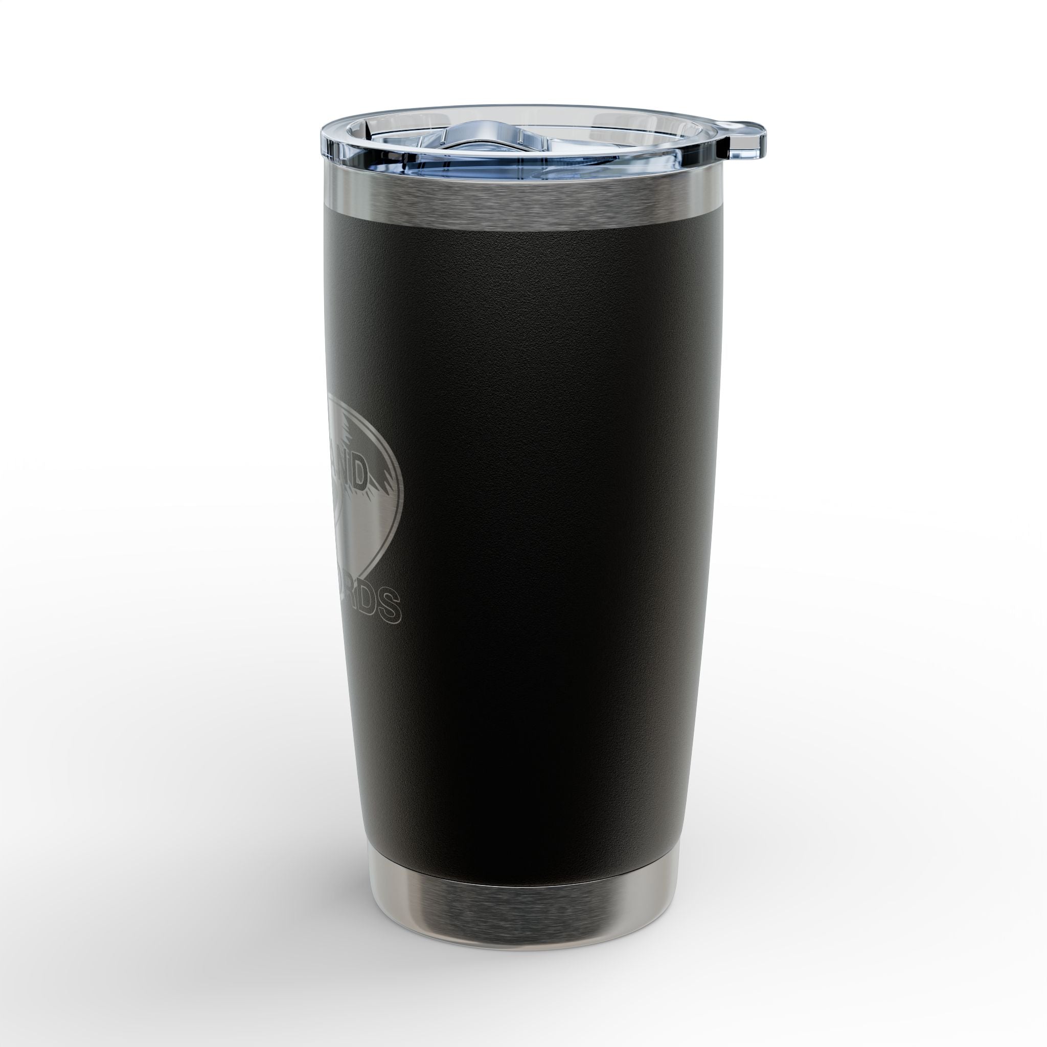 Engraved 20oz Tumbler — Radio Wasteland Records Logo