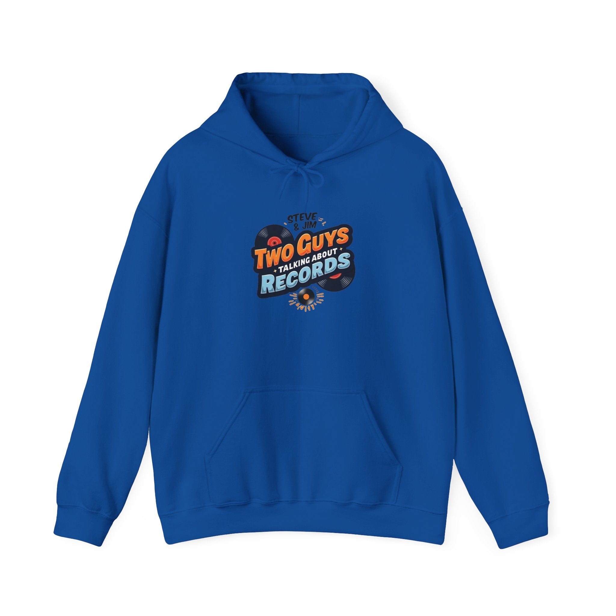 Two Guys Talking Vinyl Records Hoodie