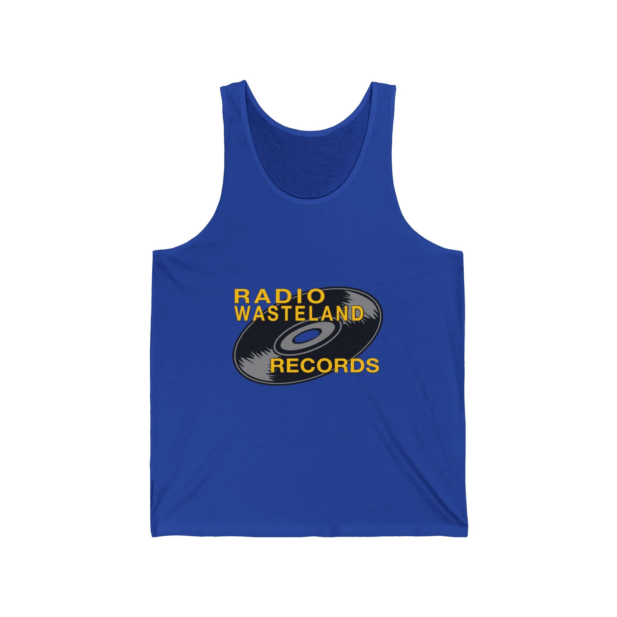 Radio Wasteland Records Tank Top — Vintage Vinyl Music Logo Tank