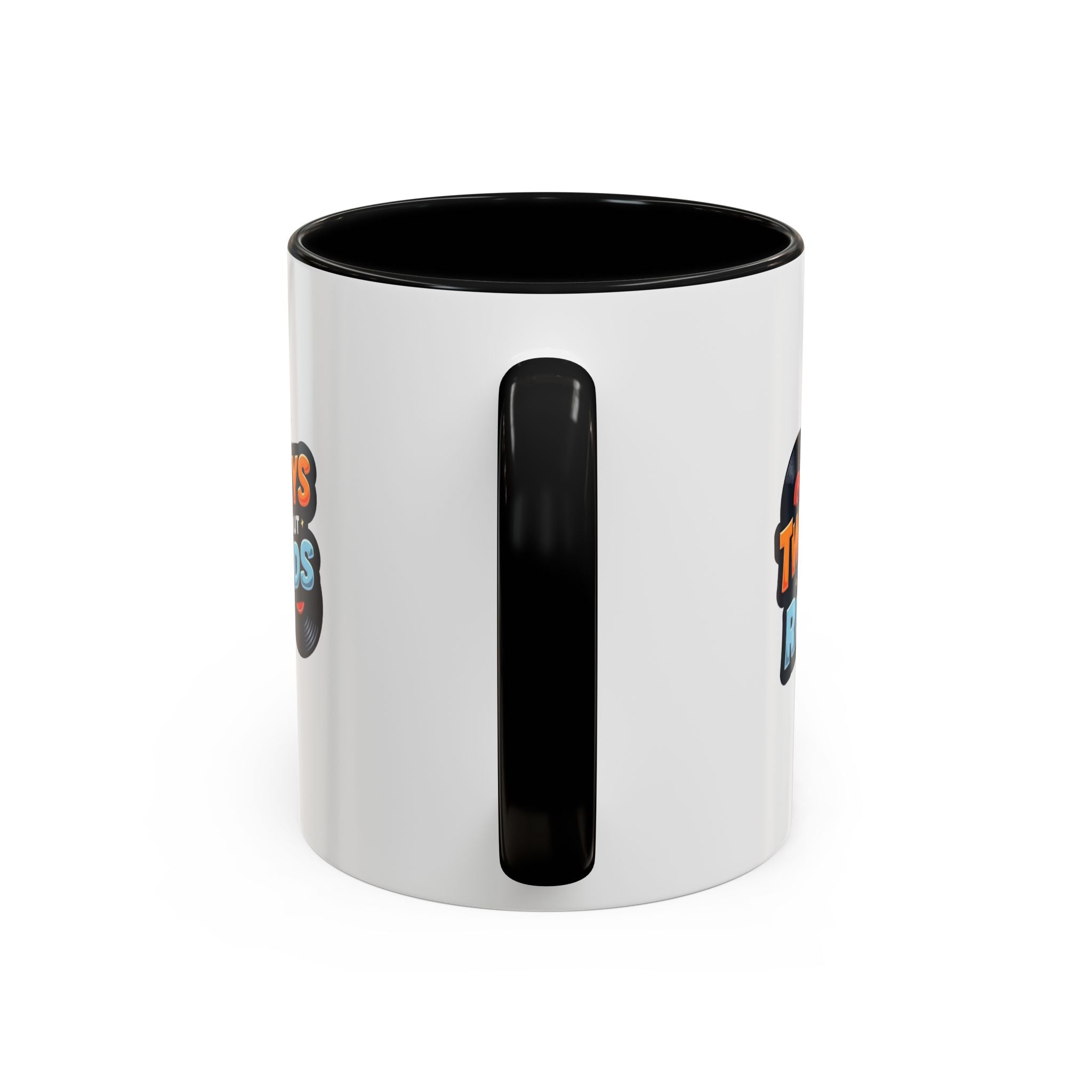 Two Guys Talking About Records Accent Coffee Mug (11/15oz)