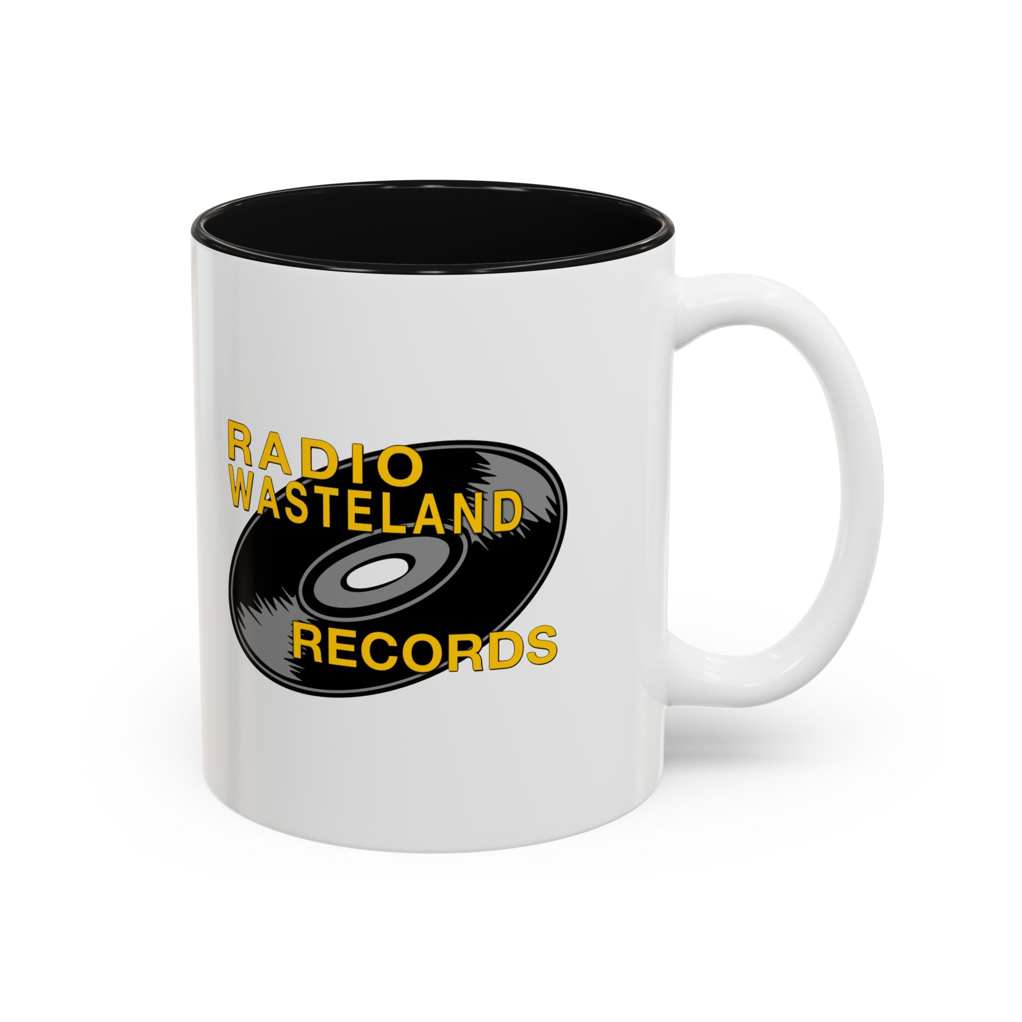 Radio Wasteland two-tone mug