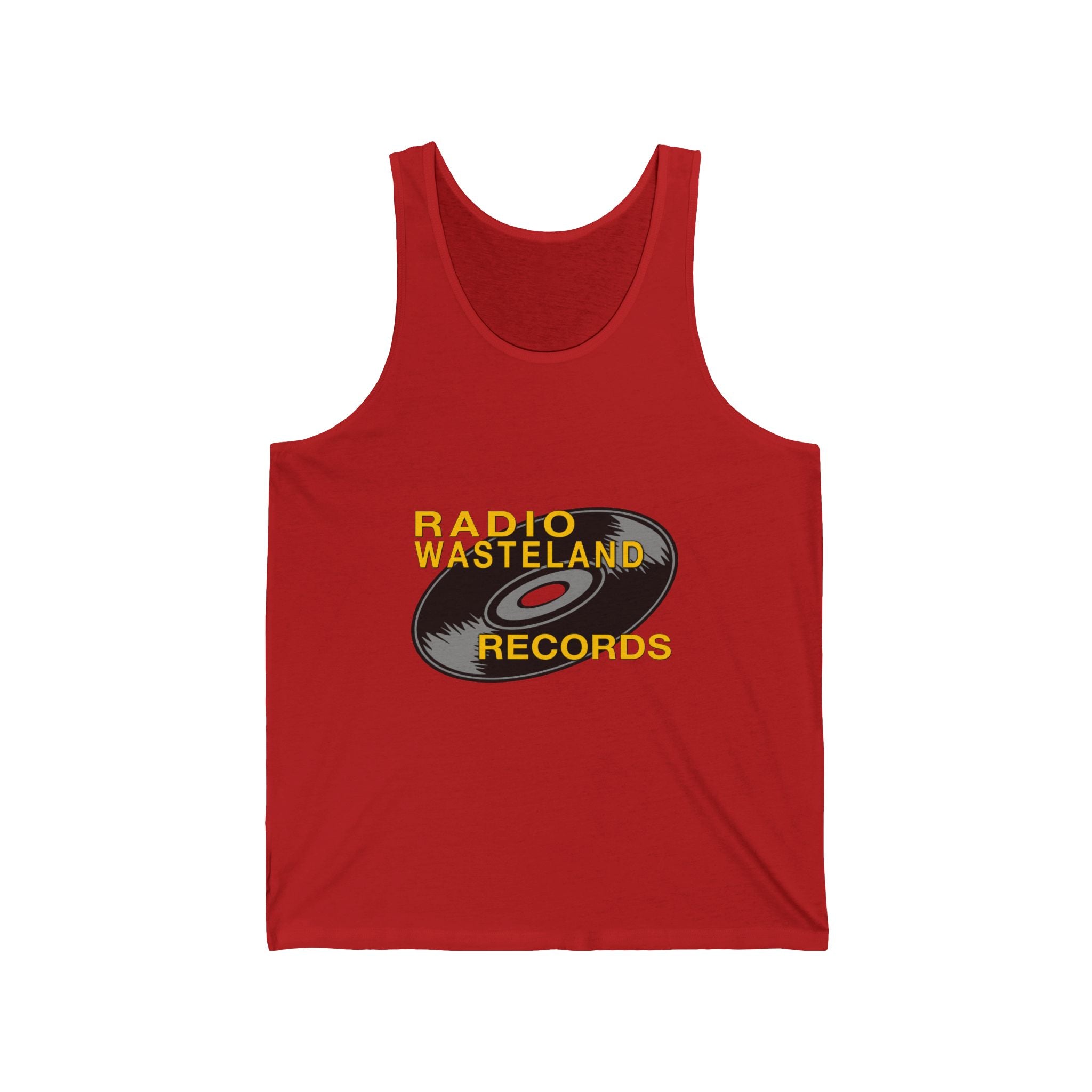 Radio Wasteland Records Tank Top — Vintage Vinyl Music Logo Tank