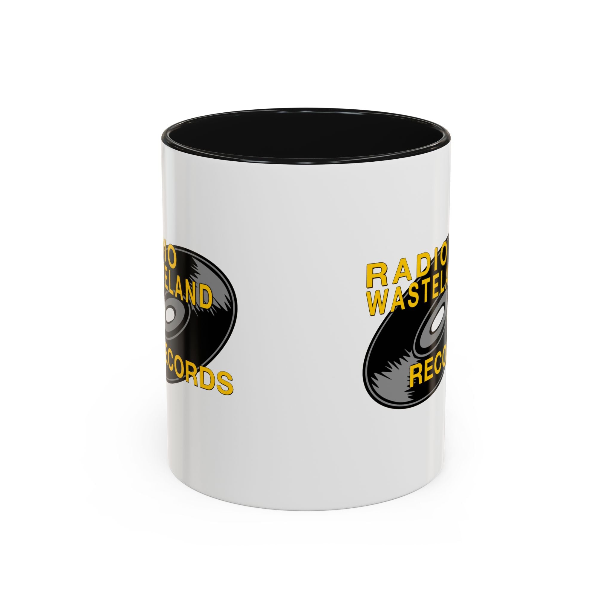 Radio Wasteland two-tone mug