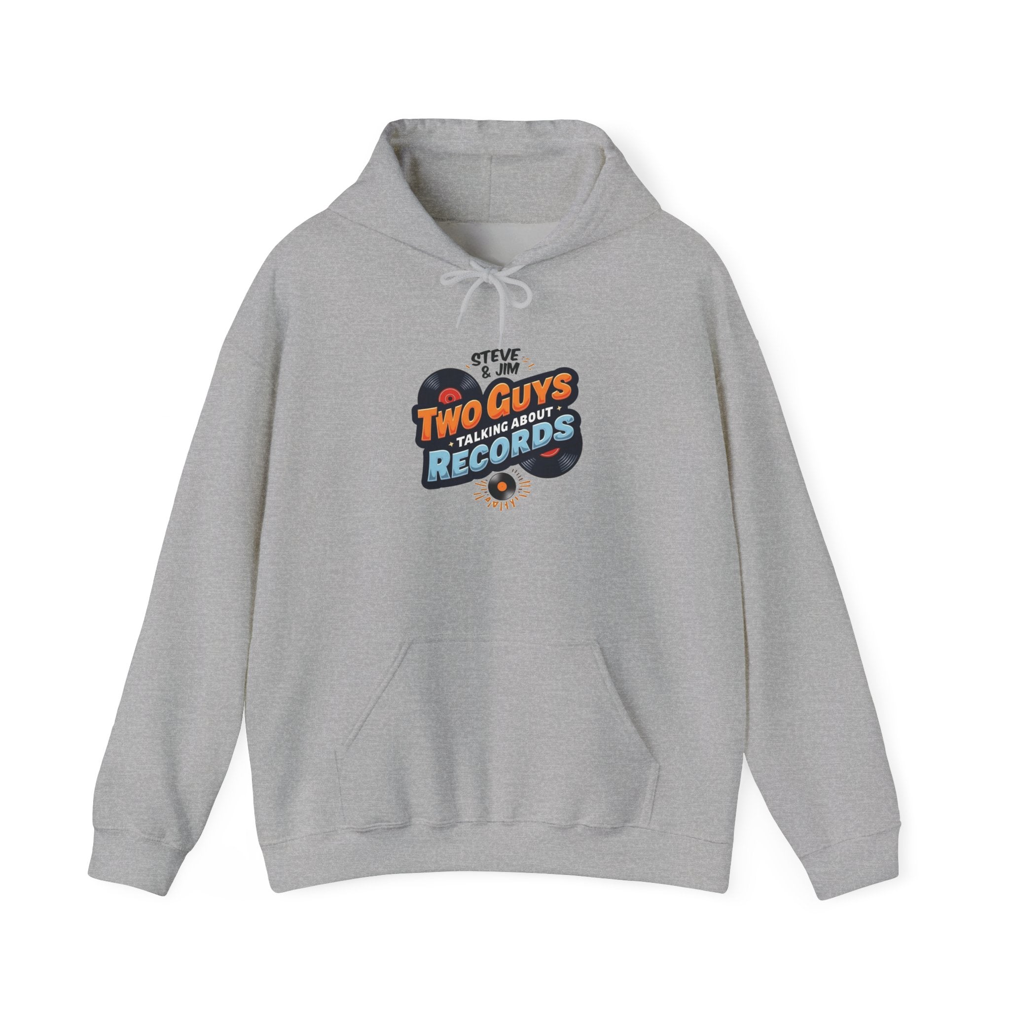 Two Guys Talking Vinyl Records Hoodie