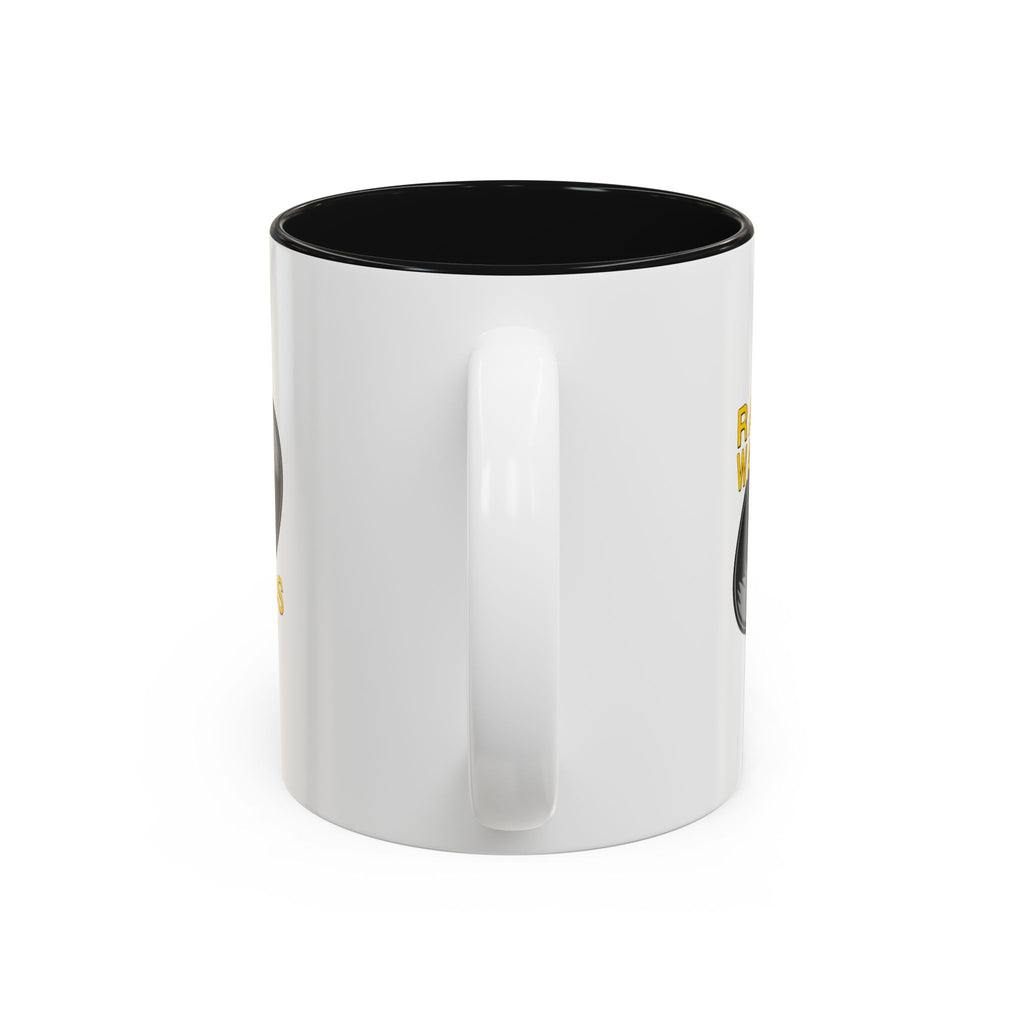 Radio Wasteland two-tone mug
