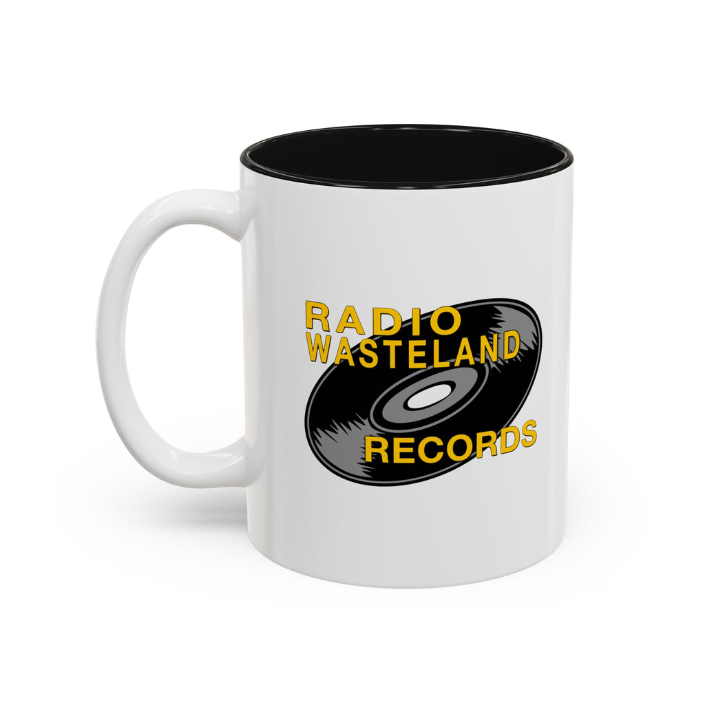 Radio Wasteland two-tone mug