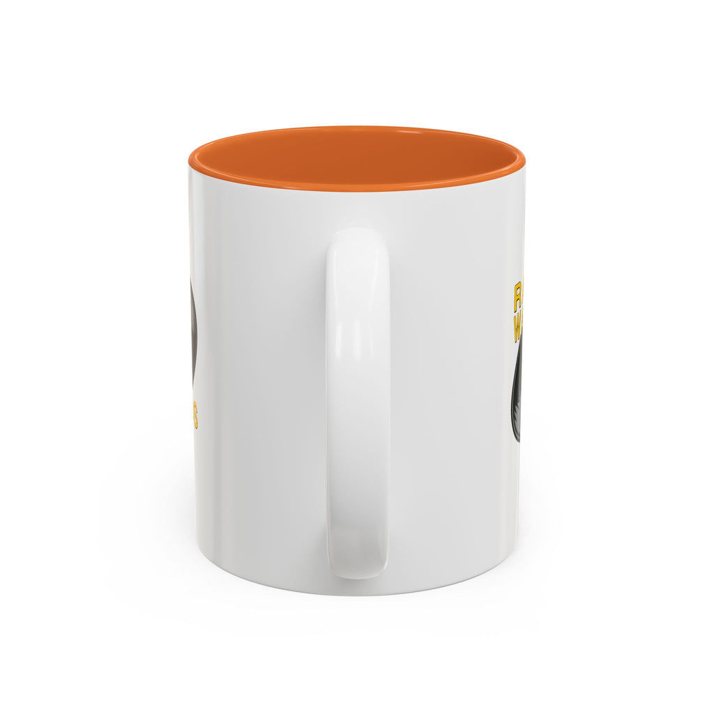 Radio Wasteland two-tone mug