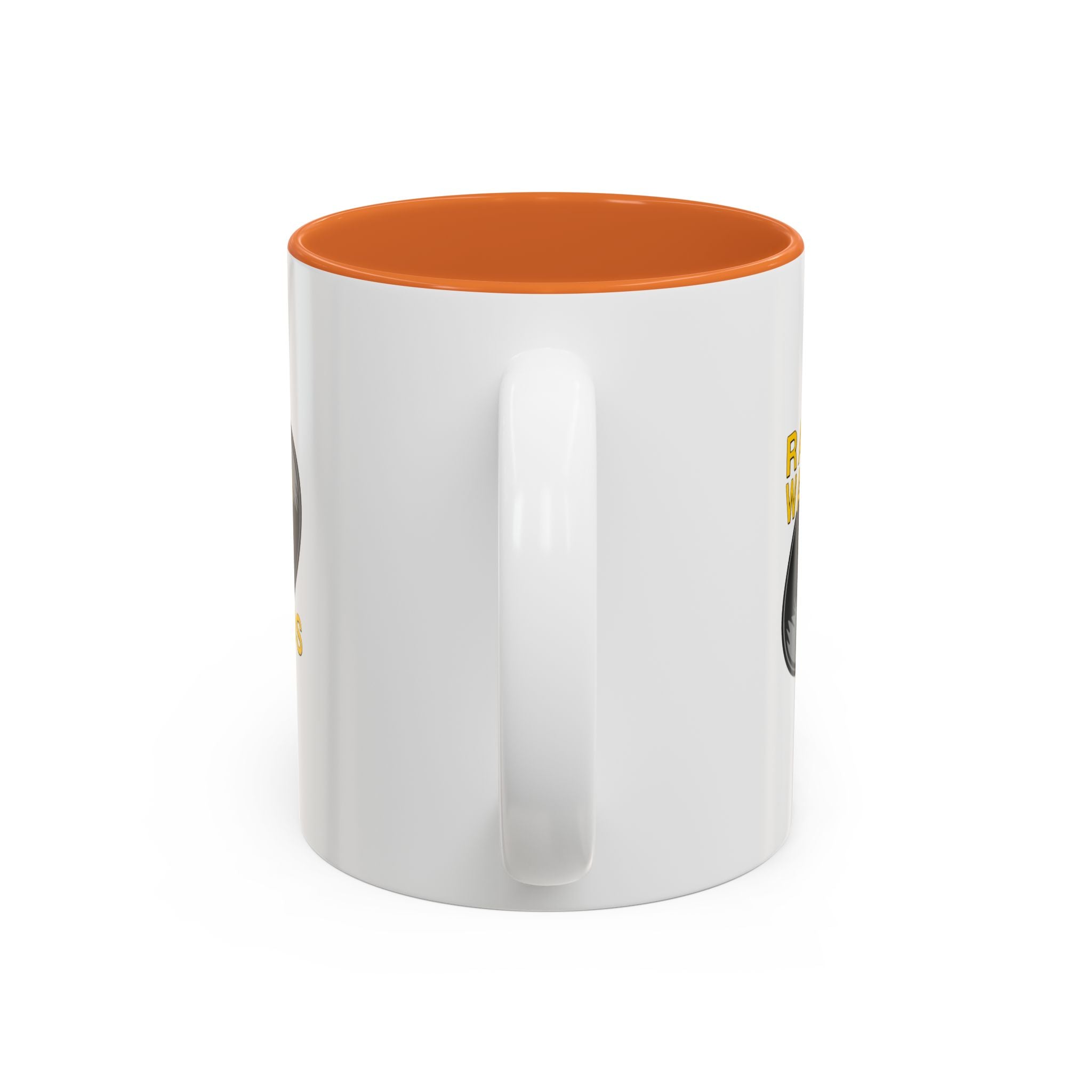 Radio Wasteland two-tone mug