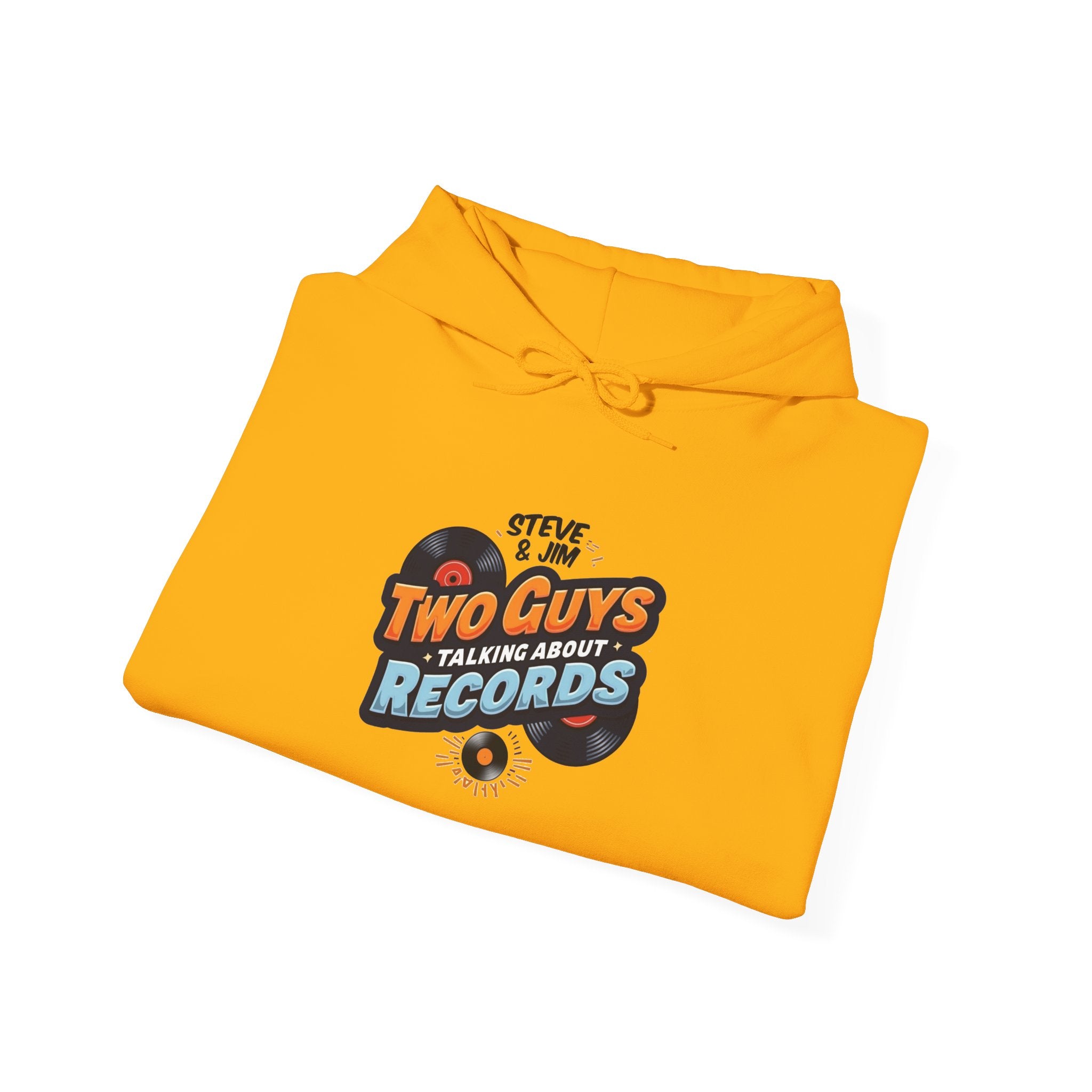 Two Guys Talking Vinyl Records Hoodie
