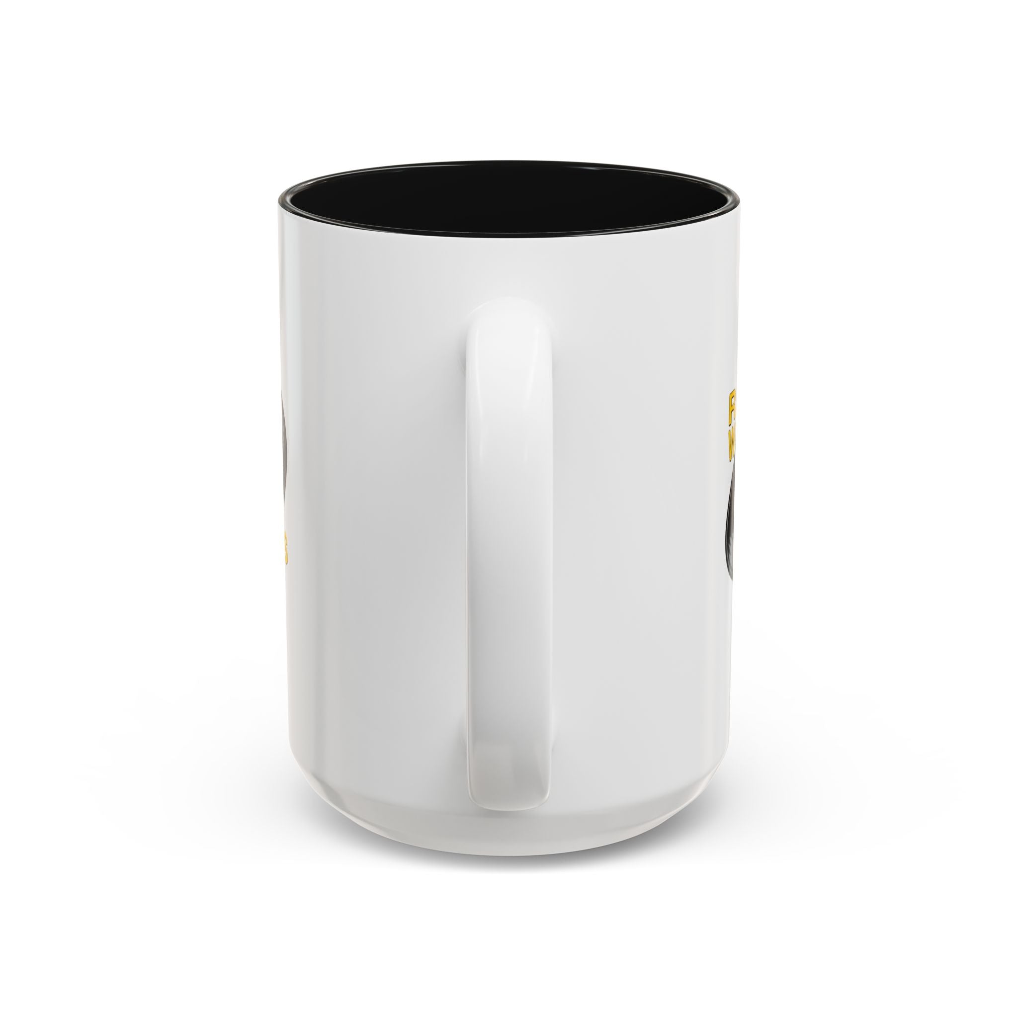 Radio Wasteland two-tone mug